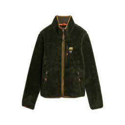SUPERDRY Jachetă D2 Ovin Outdoor Full Zip Fleece M2014140A 1km surplus goods olive green