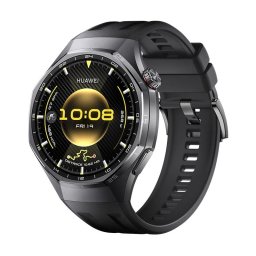 Smartwatch Huawei Watch GT 6 Pro, 46MM, Black Titanium Alloy Case, Black Fluoroelastomer Strap