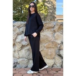 COMPLEU CASUAL LOVE NEGRU TALIE UNICA TALIE UNICA Negru
