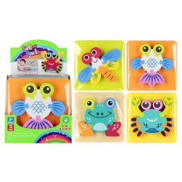 Set 12 Puzzle din spuma EVA Animale