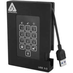 SSD Extern Aegis Padlock Fortress A25-3PL256-S512F - 512 GB - USB 3.0