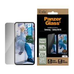 Folie privacy PanzerGlass Ultra-Wide Fit pentru Samsung Galaxy A36 5G, negru