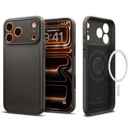 Husa Husa pentru iPhone 17 Pro Max - Spigen Thin Fit MagSafe - Gunmetal