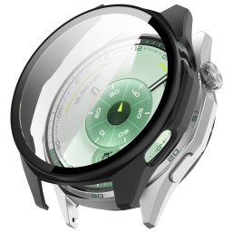 Husa pentru Huawei Watch GT 6 46mm + Folie - Techsuit Defense360 Pro - Matte Black
