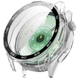 Husa pentru Huawei Watch GT 6 46mm + Folie - Techsuit Defense360 Pro Bezel - Clear