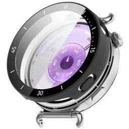 Husa pentru Huawei Watch GT 6 41mm + Folie - Techsuit Defense360 Pro Bezel - Matte Black