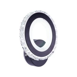Aplica LED NOVA Rotonda, 16W, Negru, lumina Calda/Rece/Neutra