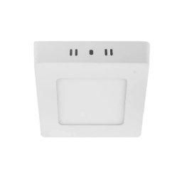 Spot LED Aplicat, 6W, 2700K, Metal, Alb