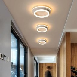 Lustra LED MODERNA 24W, Diametru 20cm, Rotunda, lumina Rece/Calda/Neutra, Alb