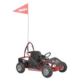 BUGGY ELECTRIC ROSU CU CADRU METALIC, 500W, HECHT 54812 RED