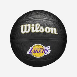 Minge de baschet mărimea 3 - Wilson NBA Team Tribute Los Angeles Lakers Negru