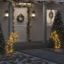 Gossi decoratiune meteorit cu lumini de craciun/tarusi 115 led 89 cm
