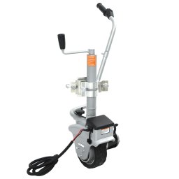 Gossi roata de manevra motorizata pentru remorca, aluminiu 12 v 350 w