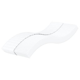 Gossi saltea din spuma, alb, 100x220 cm, duritate h2 h3