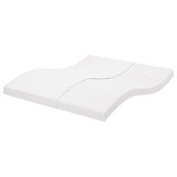 Gossi saltea din spuma, alb, 160x220 cm, 7 zone, duritate 20 ild