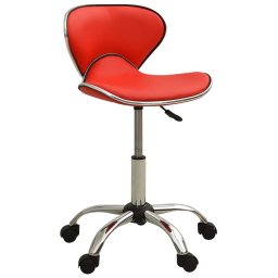Gossi scaun de birou, rosu, piele ecologica