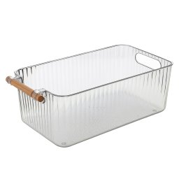 Cutie practica Pufo pentru organizare si depozitare cu maner, 28 x 16 cm- ideala pentru casa, birou sau baie