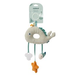 Jucarie bebe pentru leagan si carucior, cu sunete si oglinda, Ocean