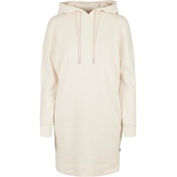 Women's Organic Oversized Terry Dress with Hood whitesand