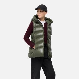 Vestă kaki pentru femei Geox Bleyze