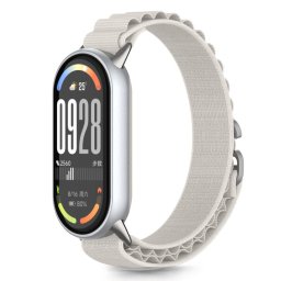 Husa Curea Tech-Protect Nylon Pro pentru Xiaomi Smart Band 8 / 9 / 10 / NFC, nylon rezistent, starlight