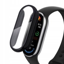 Husa Husă Tech-Protect Defense pentru Xiaomi Smart Band 10 / 10 NFC, protecție carcasă, neagră