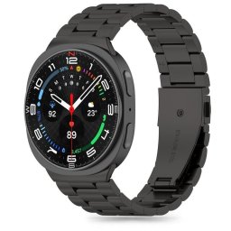 Husa Curea Tech-Protect Stainless pentru Samsung Galaxy Watch 8 / Classic 40 / 44 / 46 mm, oțel inoxidabil, neagră