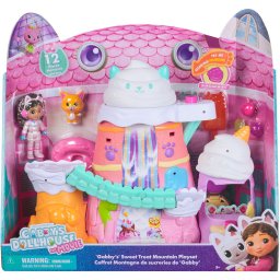Spin Master Gabby's Dollhouse: The Movie - Icing Mountains Playset, Toy Figure