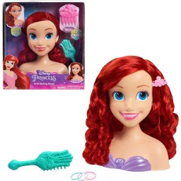 Just Play Disney Princess - Ariel Styling Head, Make-up and Hairdressing Head
