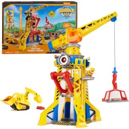 Spin Master Rubble & Crew - Construction Paws Farm Crane Playset, Toy Vehicle