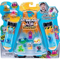Moose Toys MrBeast Lab Swarms S2 Mega Lab 12 Pack - Sort 4, toy figure assorted item