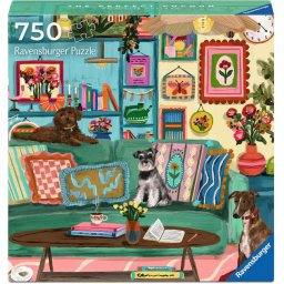 Ravensburger Puzzle Art & Soul - Happy Place, Cozy Place 750 pieces