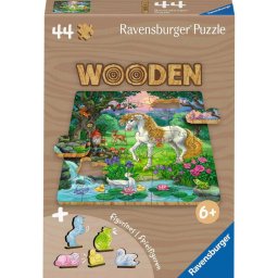 Ravensburger Wooden Puzzles Kids - Fairytale Unicorn 44 pieces