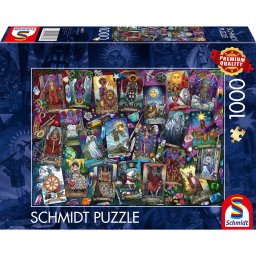 Schmidt Spiele Mysterious Tarot Cards, Puzzle 1000 pieces