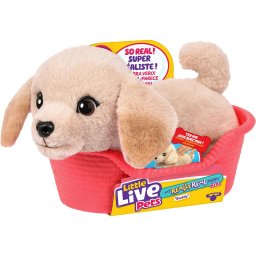 Moose Toys Little Live Pets My Really Real S2 Puppy Mini - Buddy, cuddly toy