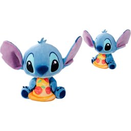 Simba Disney Stitch with Pizza, cuddly toy 25 cm