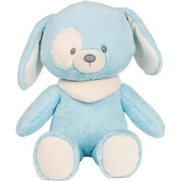 Spin Master plush puppy made from 100% recycled material, soft toy light blue/white