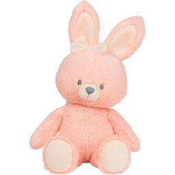 Spin Master GUND - Plush bunny made from 100% recycled material, soft toy pink/white, made from 100% recycled material