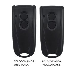 Telecomanda poarta garaj EcoStar Rsc2 2 butoane cod saritor/ 433.92Mhz inlocuitoare al telecomenzii originale (812)