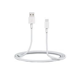 Cablu de incarcare si transfer date USB-A - USB-C 2m alb (517)
