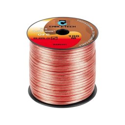 Cablu difuzor cupru OFC 2x1.5mm2 transparent CABLETECH KAB0321 pret/1metru