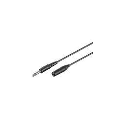 Cablu prelungitor Jack 6.35 mm 5m stereo Goobay