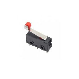 MICRO SWITCH mini cu tija 19mm si rola 4mm 5A 125-250V 20x18x6mm
