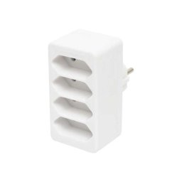 Stecher multiplicare 4x Euro 2000W Home NV 24/WH