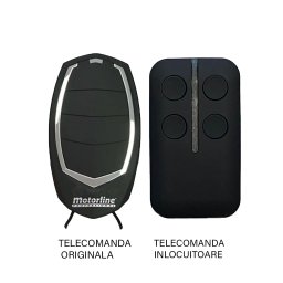 Telecomanda inlocuitoare poarta garaj Motorline FALK 433.92MHz /cu cod de siguranta /pana la 100 de metrii /cu 4 canale