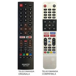 Telecomanda inlocuitoare compatibila pentru televizor Skyworth RM-L1592 ER: 1292-N MFY 1282 (362-1)