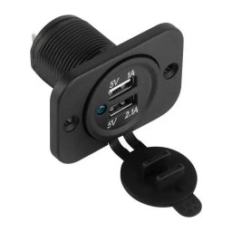 Mufa montaj bricheta auto incarcare 2x USB 3.1A PY-CHR0001 Peiying