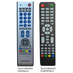 Telecomanda inlocuitoare compatibila TV VORTEX LCD4230 cod ER 9475 MFY 1006 (475)