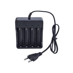 Incarcator acumulatori 4x 18650 de la 230V incarcare 1200mA