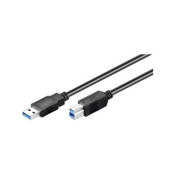 Cablu imprimanta SuperSpeed Gbit/s USB3.0 A tata - USB B tata 1m Goobay 95719